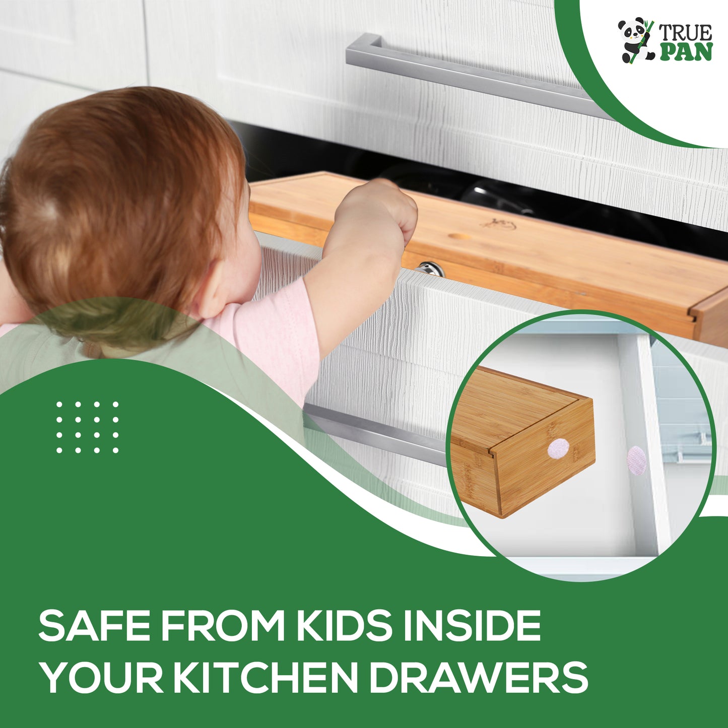 Kid Safe In-Drawer Bamboo